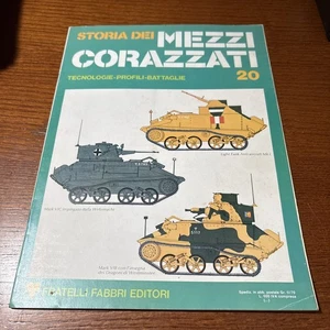 VTG 1976 History of Armored Vehicles 20: VICKERS LIGHT TANK MK. I/VI - Italian - Picture 1 of 3