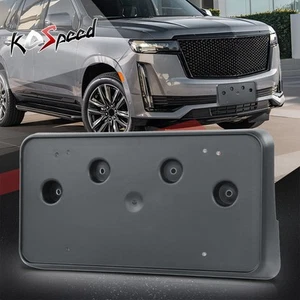 Front Bumper License Plate Tag Mounting Bracket for 21-24 Cadillac Escalade ESV - Picture 1 of 7