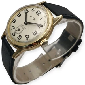 JYB 33mm 1970s Calibre mécanique FE 233 60 LEBROCANTHEURE MONTRE VINTAGE WATCH - Photo 1 sur 5