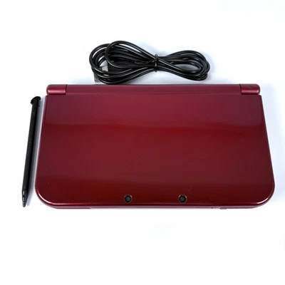 [DUAL IPS] Consola Nintendo 3DS XL LL Roja Metálica NTSC-J Nueva [Excelente] Foto 1 de 4