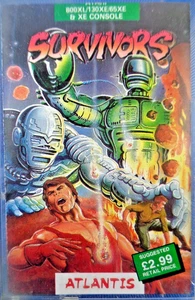 ATARI XL/XE -- SURVIVORS (ATLANTIS) - Picture 1 of 2