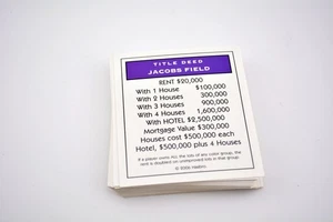 Monopoly Here & Now Edition - piezas de juego - escrituras de propiedad - Imagen 1 de 2