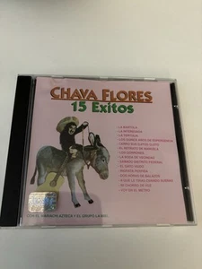 Chava Flores, 15 Exitos, 1995 Mexican CD Album, Rancheras New - Bild 1 von 4