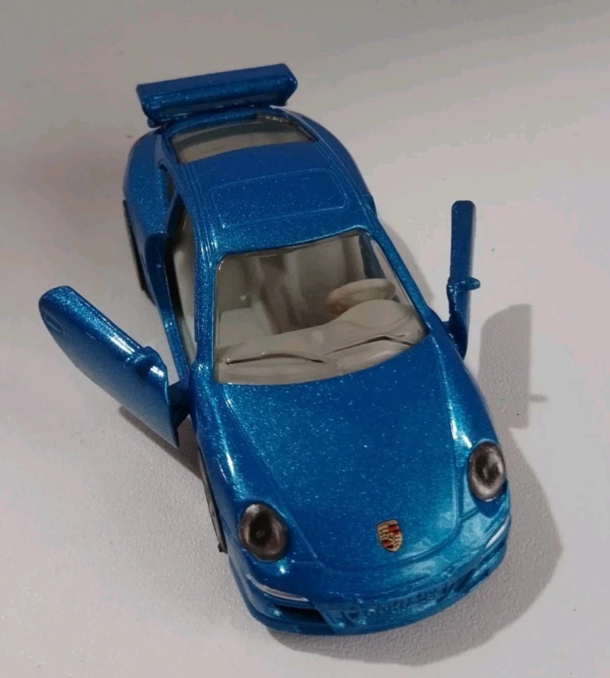 Siku Porsche 911 Carrera S Azul Die Cast Modelo 1006 Foto 1 de 4