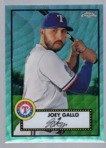 * 2021 Topps Chrome Platinum Anniversary - Aqua Wave Refractor #202 - JOEY GALLO - Picture 1 of 2