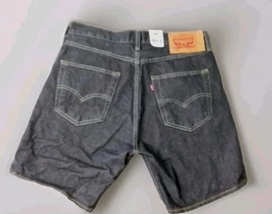Pantalones Cortos de Jean Levi's 501 '93 Rectos Premium Talla 32 Hombre Grande E Negro - Imagen 1 de 10