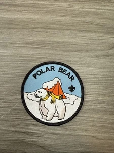 2014 Alabama Birmingham Area Council Polar Bear Camper Boy Scout Patch RARE - Picture 1 of 2