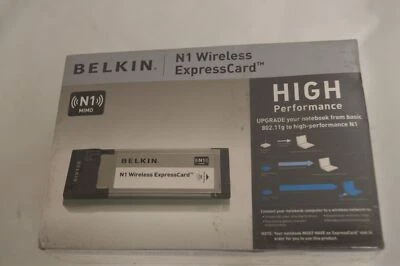 ^^ TARJETA EXPRESS INALÁMBRICA BELKIN N1 - NUEVA (AMD48) Foto 1 de 2