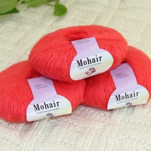 Sale New 3BallsX25gSoft Mohair wool Lace Rug Shawl Sweaters Crochet Yarn 09 - Picture 1 of 12