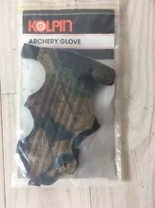 KOLPIN ARCHERY GLOVE Camouflage And Large Size - Picture 1 of 10