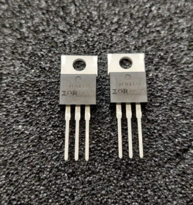 Lote de 100 unidades IRFB4115PBF MOSFET N-Channel 150V 104A 11mOhm 77nC Qg IR original Foto 1 de 3