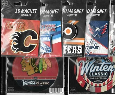 NHL HOCKEY LOGO AIMANT NEVERA IMÁN 3D PPOPZ & WINCRAFT NHLPA VER LISTA Foto 1 de 3