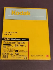 Kodak Ektascan B/RA 8x10" 100 Sheets B&W Slide Film *RARE* - Picture 1 of 2