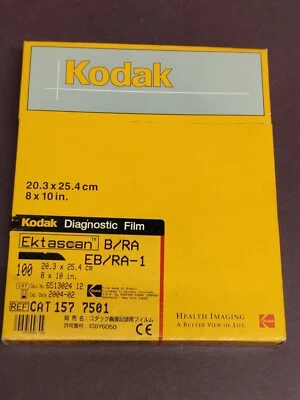 Kodak Ektascan B/RA 8x10"  100 Sheets B&W Slide Film *RARE* - Image 1 of 2