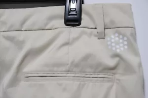Men's Puma Performance Sport Golf Pants Khaki 34"/34" Polyester/Elastane - Picture 1 of 14