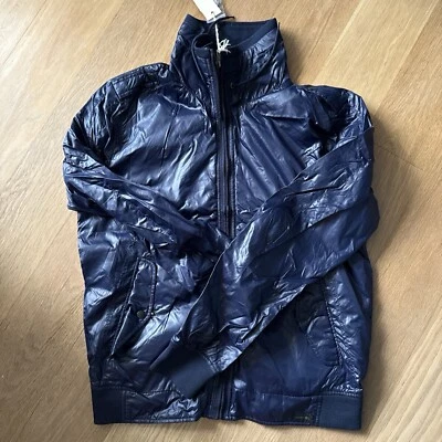 New Diesel  Blue/Purple Zip Jacket Techno Fabric Size XL - Image 1 of 4