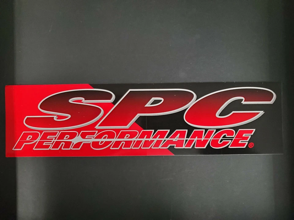 ORIGINAL AUTOMOTIVE / RACING DECAL  "SPC PERFORMANCE"   12" X 3"   - Image 1 of 1