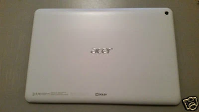 GENUINE BACK COVER IN WHITE FOR 10.1" ACER ICONIA TAB A3-A10 AP125000200H - Image 1 of 4