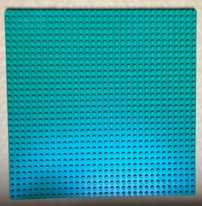 LEGO Base Plate PN 3811 - 10” Square - Green - Very Good - Picture 1 of 1