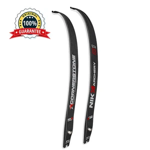 Carbon ILF Recurve Bow Limbs H25-68" 12-50lbs Archery Hunting Target Sports - Picture 1 of 9