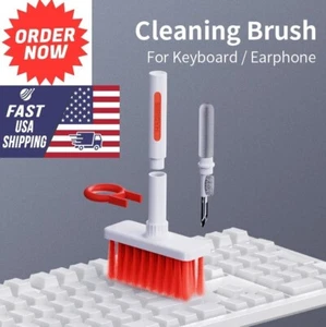 Laptop, Keyboard and Earphones NEW Cleaning Brush Airpods Earbuds Duster Kit - Picture 1 of 6