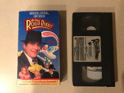 Who Framed Roger Rabbit (VHS, 1988) Bob Hoskins - Image 1 of 3