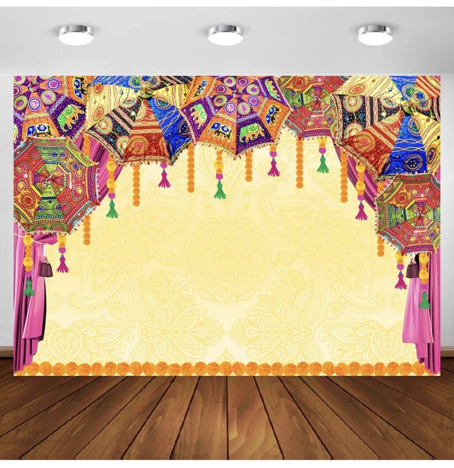 Fondo de fotografía de cortina decoración de fiesta 9 pies x 6 pies Foto 1 de 4