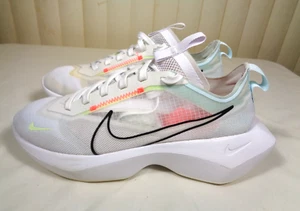 Nike Vista Lite Women Running Shoes Sneakers Size 9.5 CI0905 102 White Pink - Picture 1 of 17