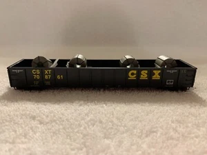 Athearn #92817 HO Scale CSX 52' Mill Gondola #708761 w/coil load - Picture 1 of 7