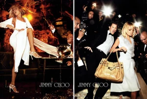 2006 Jimmy Choo Nicole Richie shoes fashion 4-page MAGAZINE AD - Picture 1 of 2