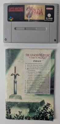 The Legend of Zelda: A Link to the Past Super Nintendo SNES Modul mit Anleitung - Bild 1 von 2