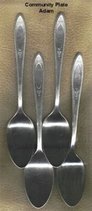 Community Adam Silverplate 4 piezas. - Imagen 1 de 1