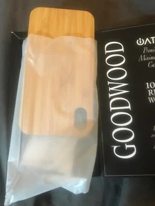 iATO iPhone XR Real Bamboo Wood Case - Picture 1 of 3