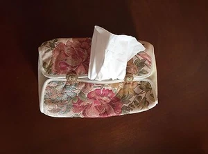 ORIENTAL  DECOR - TISSUE COVER  -  NICE HANDMADE   GIFT -  LOT (NAP30 ) - Picture 1 of 4