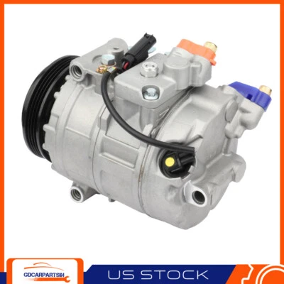 A/C AC Compressor For 2004-2005 BMW 525i 530i 2009-2011 For BMW 335d 3.0L 2.5L - Image 1 of 4