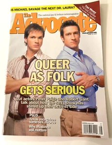 The Advocate Mag April 2003 Queer As Folk Robert Gant Peter Paige Michael Savage - Bild 1 von 6