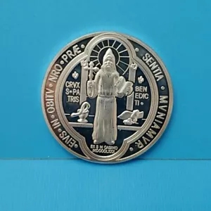 SAINT St BENEDICT - SAN BENITO BAUTIZO - BAPTISM FAVORS - CATHOLIC GIFTS - Picture 1 of 4
