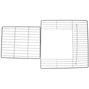 Pet Fence Cage Door Iron Mesh Door Sheet Pet Fence DIY Assemble Door Panel - Picture 1 of 12
