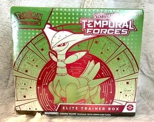 Temporal Forces Elite Trainer Box ETB - Scarlatto e Viola TCG Sigillato Nuovo - Foto 1 di 6