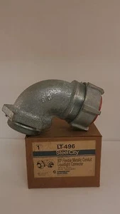 American Electric 90 Grad 2" Leitung flüssigkeitsdichter Stecker LT-496 * Neu in OVP - Bild 1 von 4