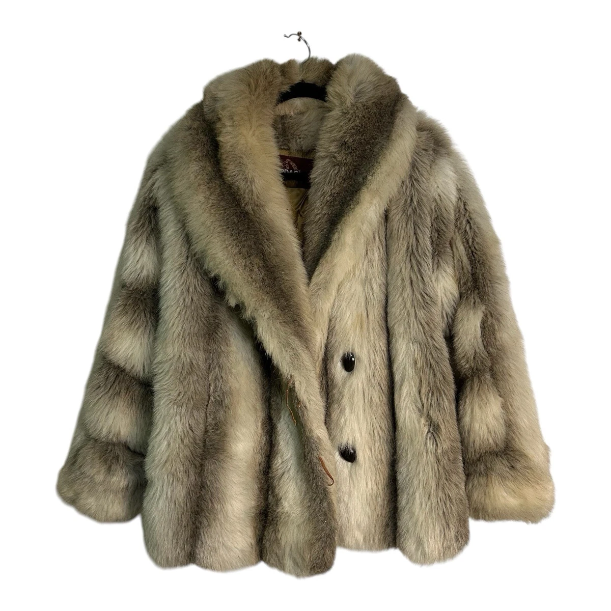 1980s Multi-Color Faux Fur Vintage Coats, Jackets & Vests for