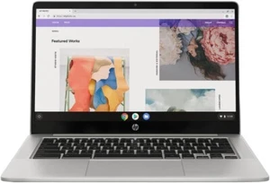 HP 14” Chromebook, Intel Pentium Silver N6000 64GB eMMC Storage Wi-Fi 5 NEW- AUS - Picture 1 of 6