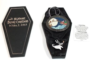 Disney Pin Trading Nightmare Before Christmas Zero Pin Sandy Claws Ornament 2003 - Picture 1 of 9