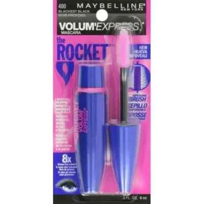 Maybelline Volum Express The Rocket моющаяся тушь для ресниц, 400 самая черная черная - Изображение 1 из 2