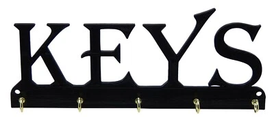  Soporte para llaves soporte para llaves entrada organización organizador montaje en pared 5 ganchos Foto 1 de 4