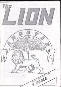 Copa Bill Dellow 1985/86 Andover V Poole Town 24-09-1985 - Imagen 1 de 1