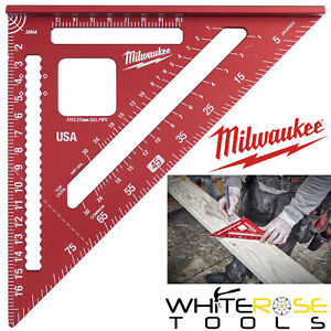 Milwaukee Rafter Roofing Square Metric 180mm Speed Angle Finder Triangle Guide