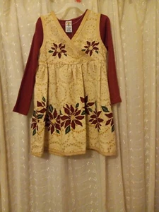 Handmade Vintage 4 T Daisy Kingdom with NWT 4T LONG SLEEVE long sleeve shirt - Picture 1 of 6