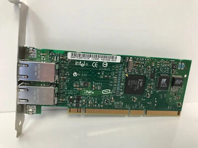 ADAPTADOR SERVIDOR DOBLE PUERTO INTEL A94498-003 PCI-X PRO/1000 MT Foto 1 de 4