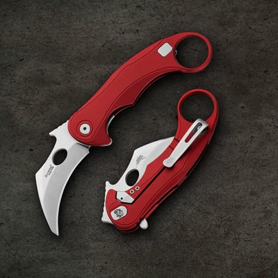 Cuchillo Plegable Medio LionSTEEL LEone 2.25" Bohler M390 Hoja de Acero Mango de Aluminio Foto 1 de 4